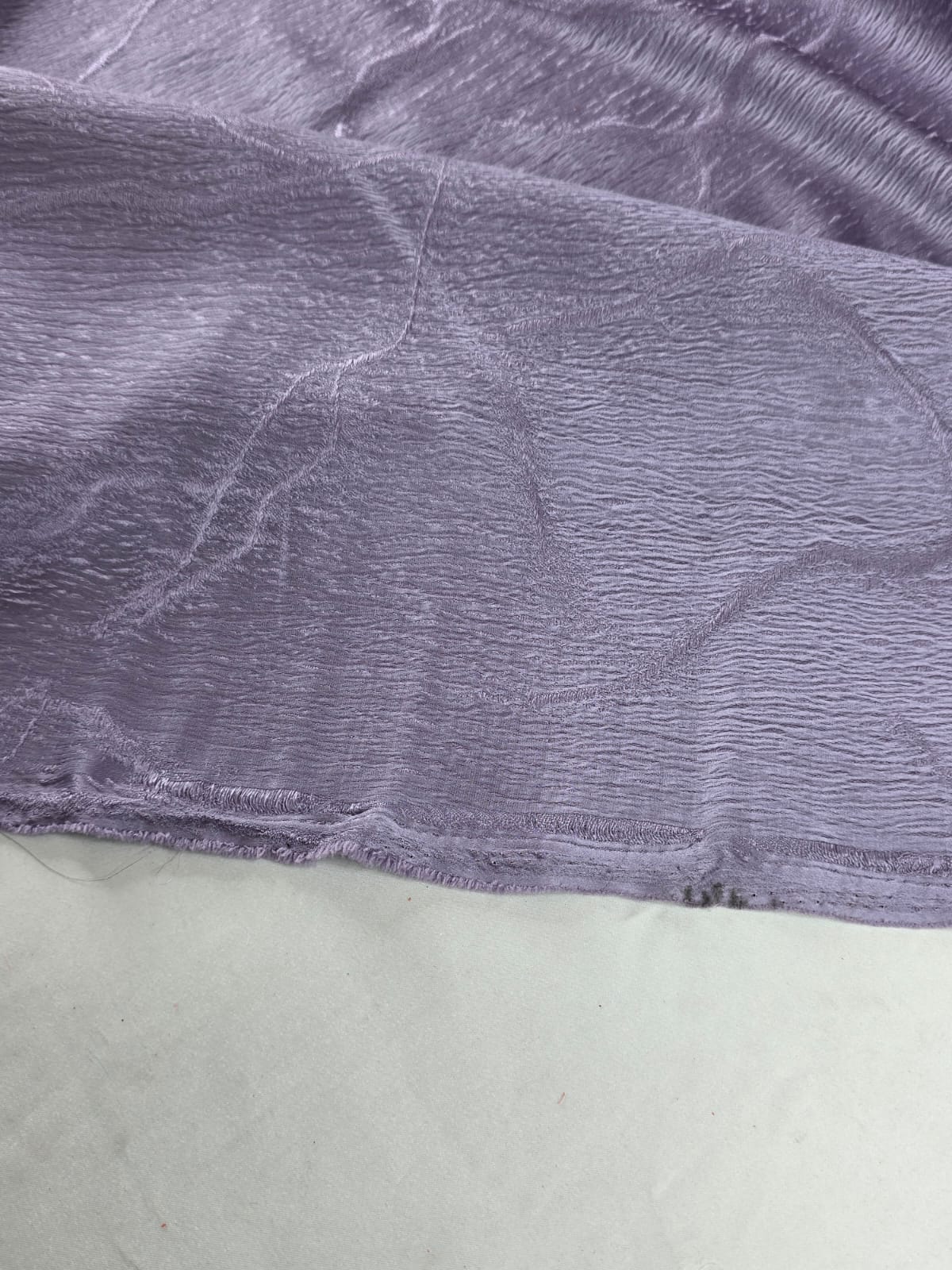 Tela Con Textura Color Malva - HH233 ideal para vestidos de noche y de XV años