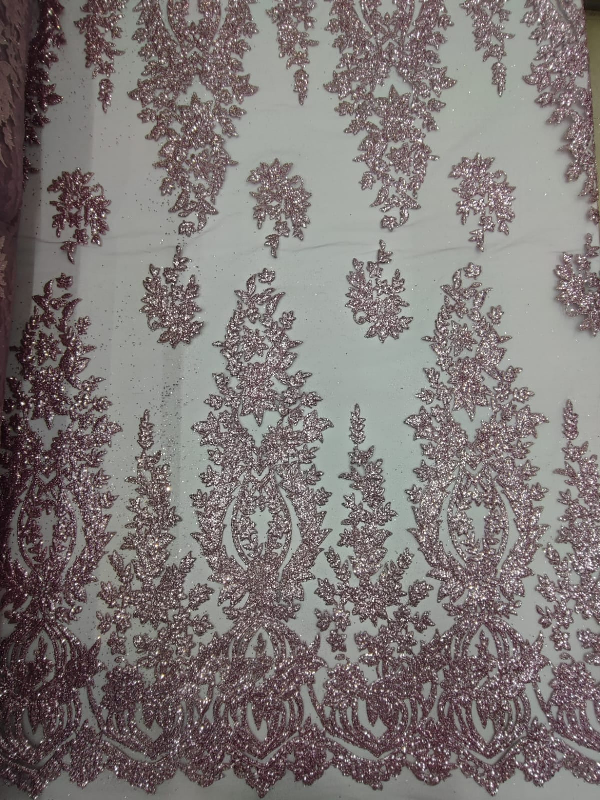 HH277 MORADO: fotografía real del tejido y color exacto. Ceremonia Textil. Se vende tela por metro.