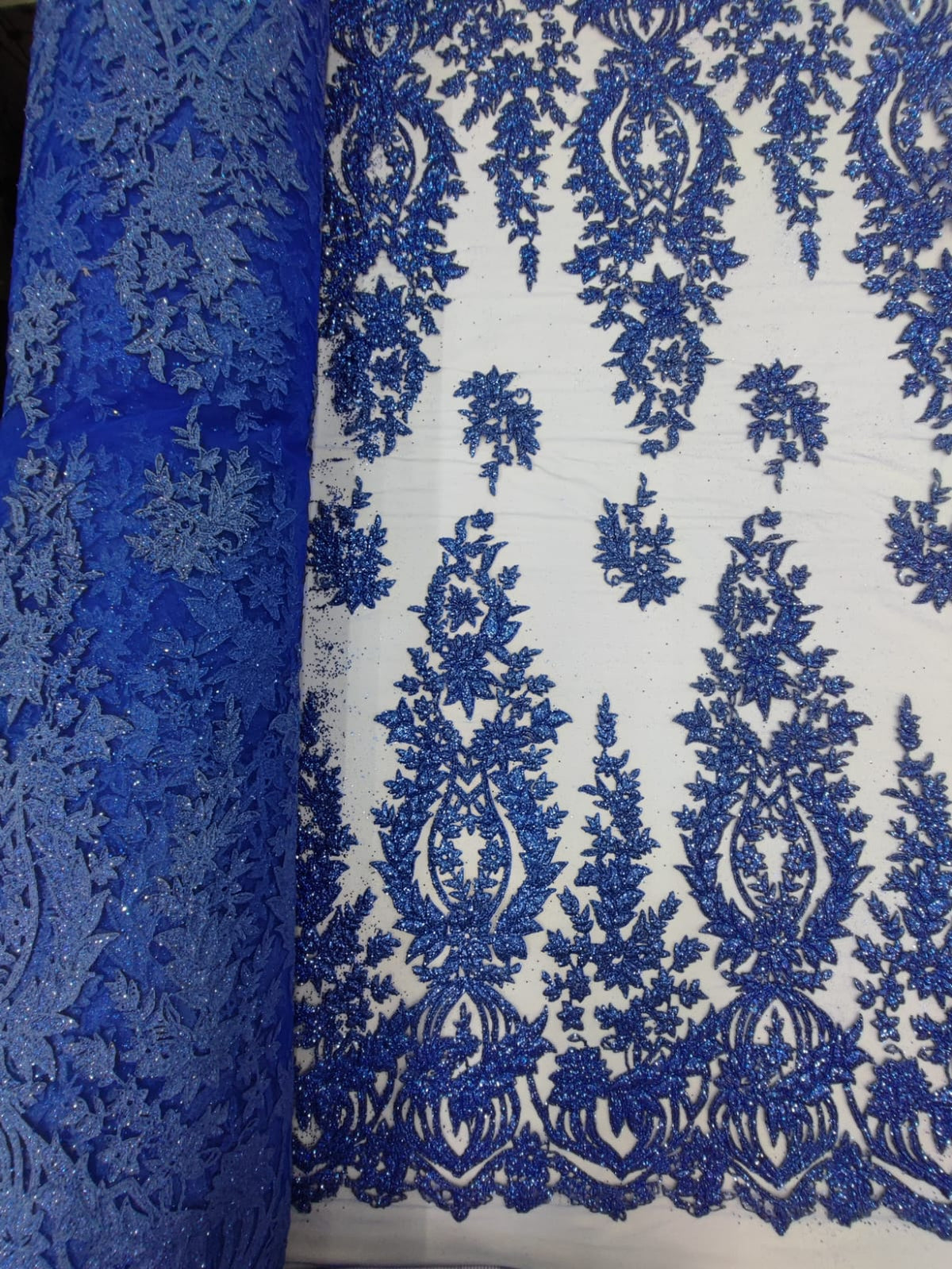 HH277 REY: fotografía real del tejido y color exacto. Ceremonia Textil. Se vende tela por metro.
