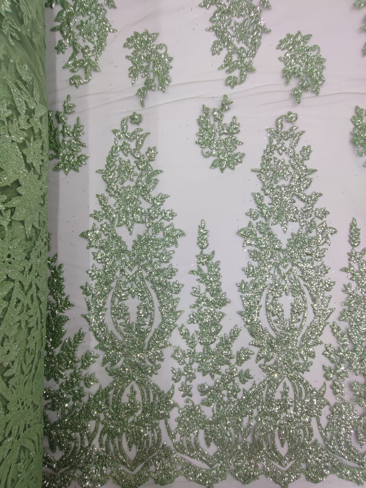 HH277 SAGE: fotografía real del tejido y color exacto. Ceremonia Textil. Se vende tela por metro.