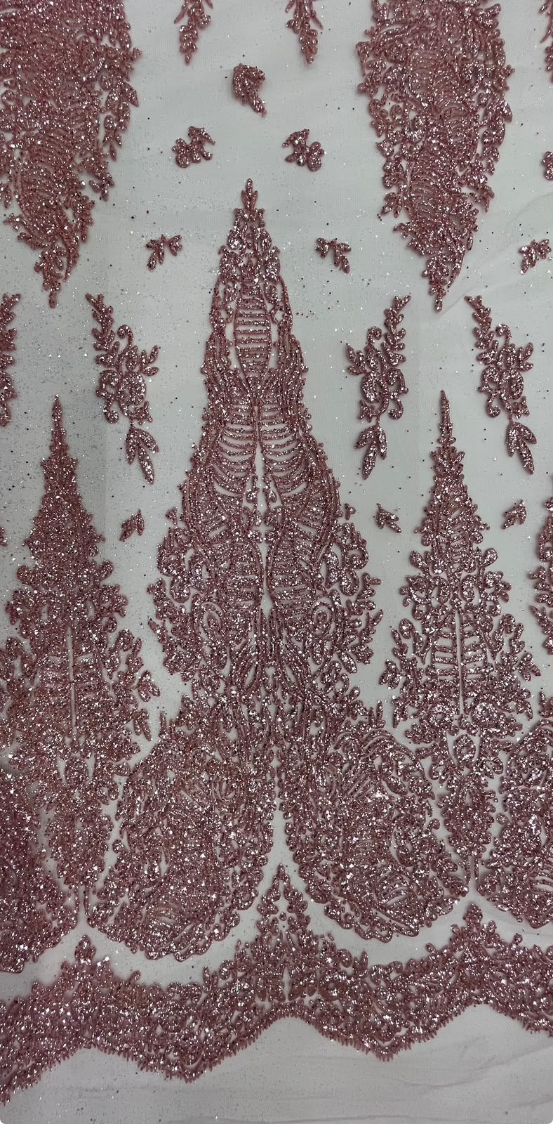 HH278 ROSA CORAL: fotografía real del tejido y color exacto. Ceremonia Textil. Se vende tela por metro.