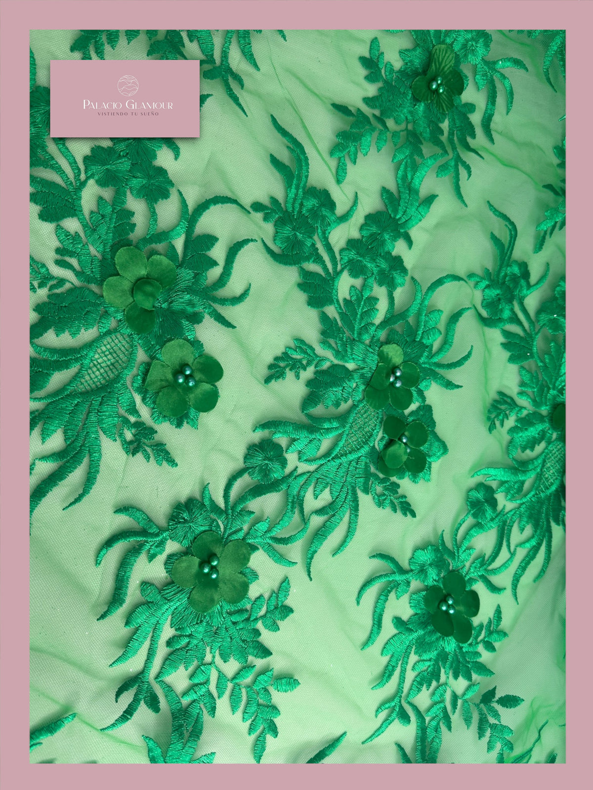 Tela real FR848. Color de referencia VERDE; no confirma los tonos en inventario.