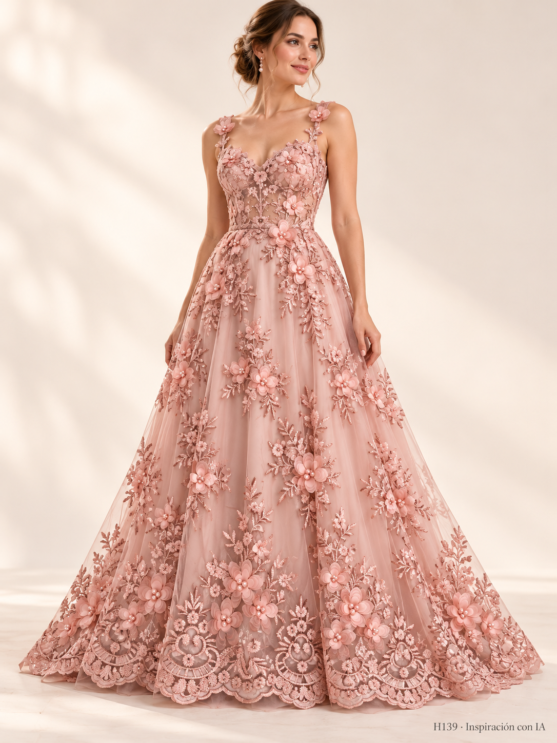 H139 Rosa gold