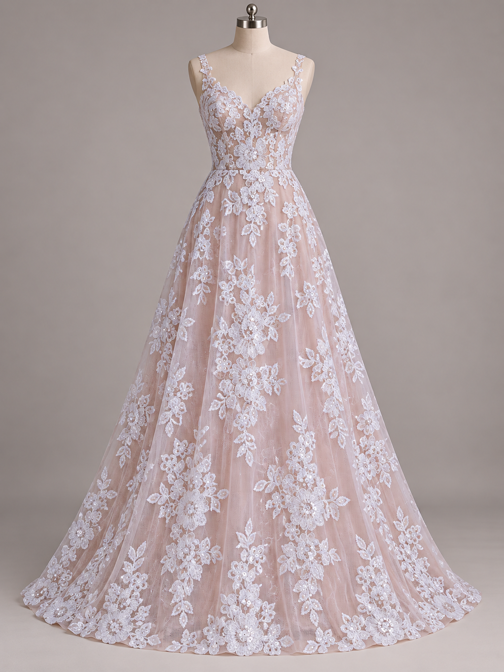 Inspiración de vestido generada con IA: HH207 color Blanco; se vende la tela.