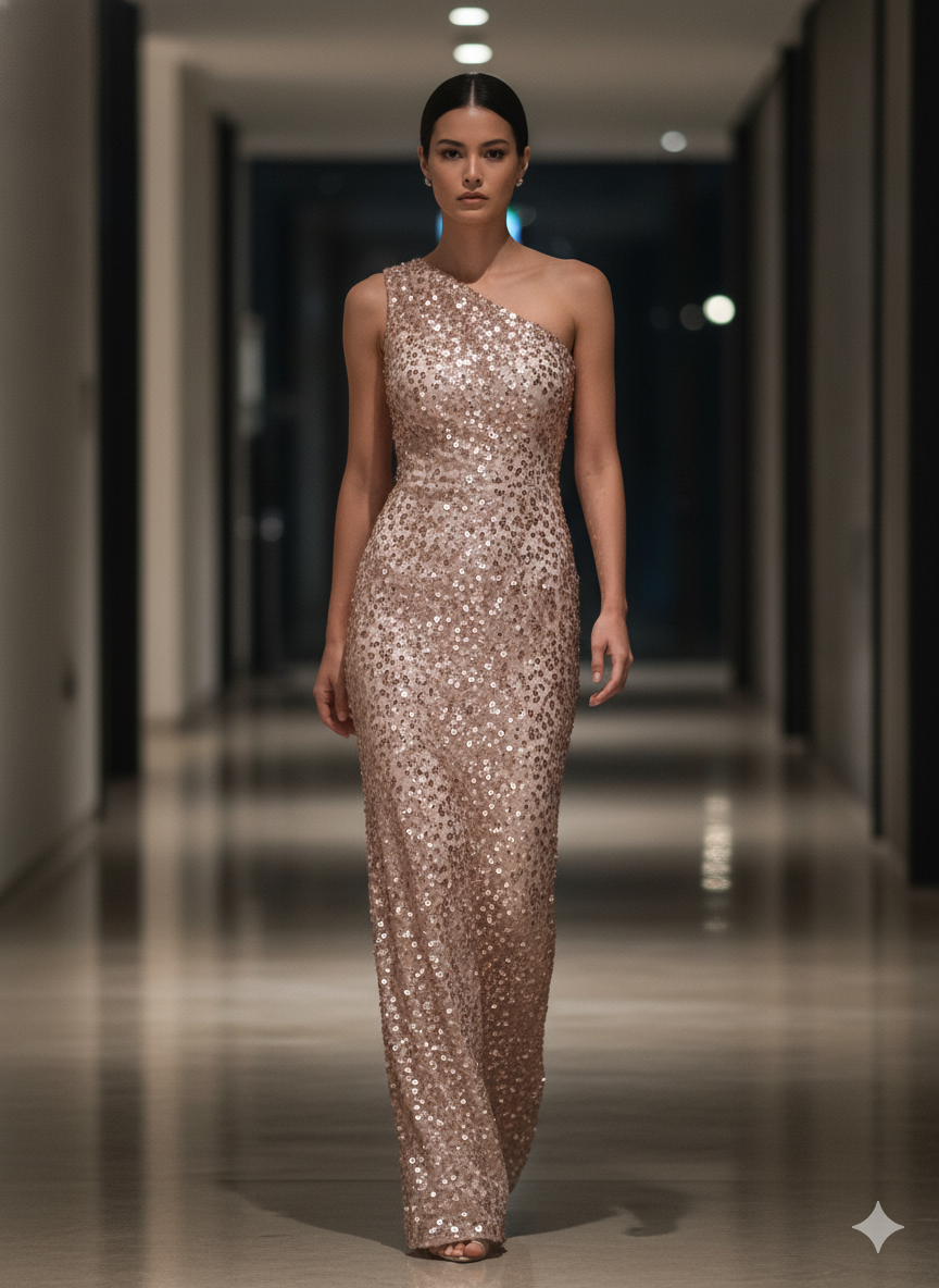 Tul bordado color oro A830, ideal para vestidos de noche de boda y de XV años