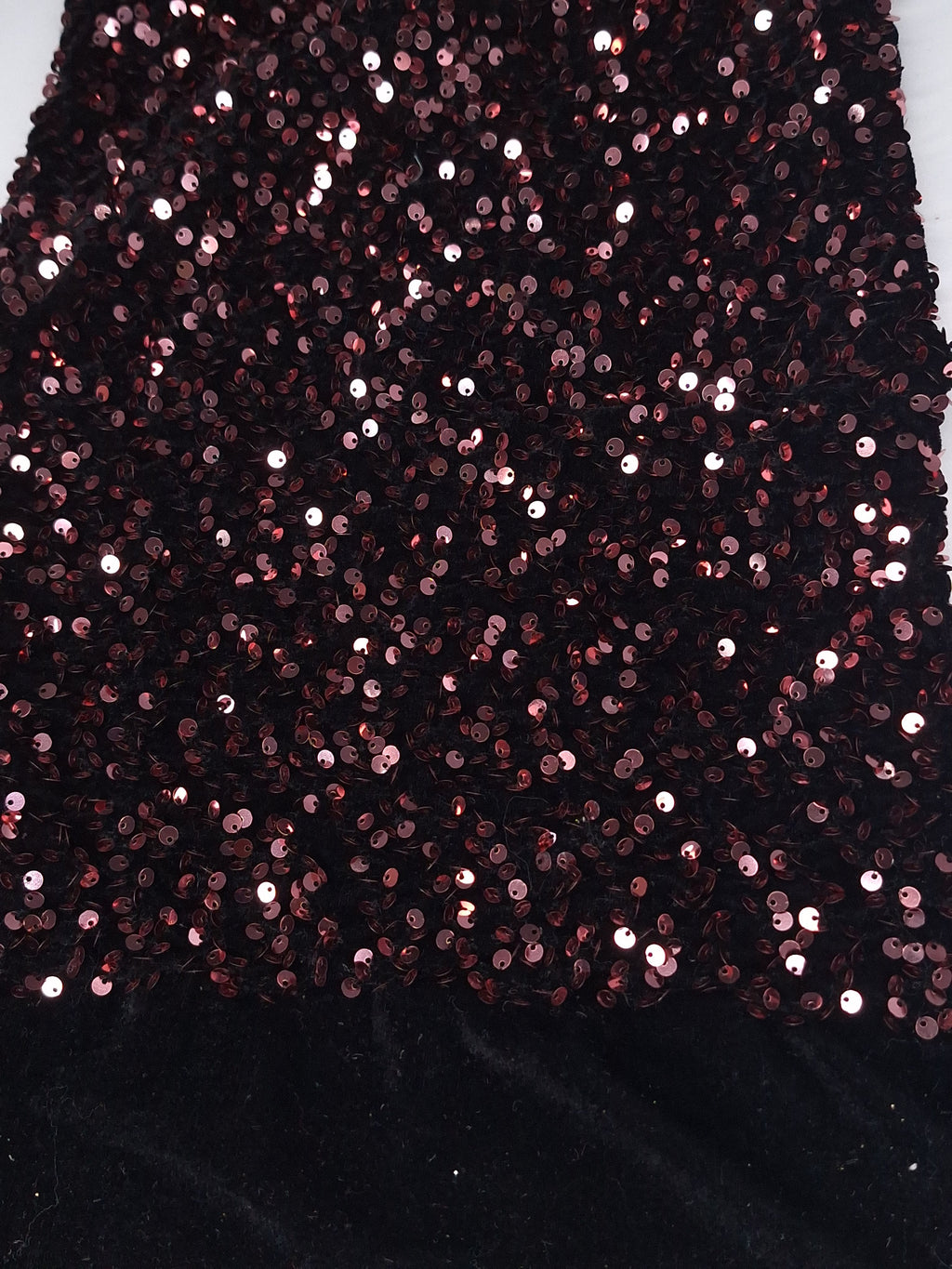 Tul bordado color negro palo de rosa a789, ideal para vestidos de noche de boda y de XV años
