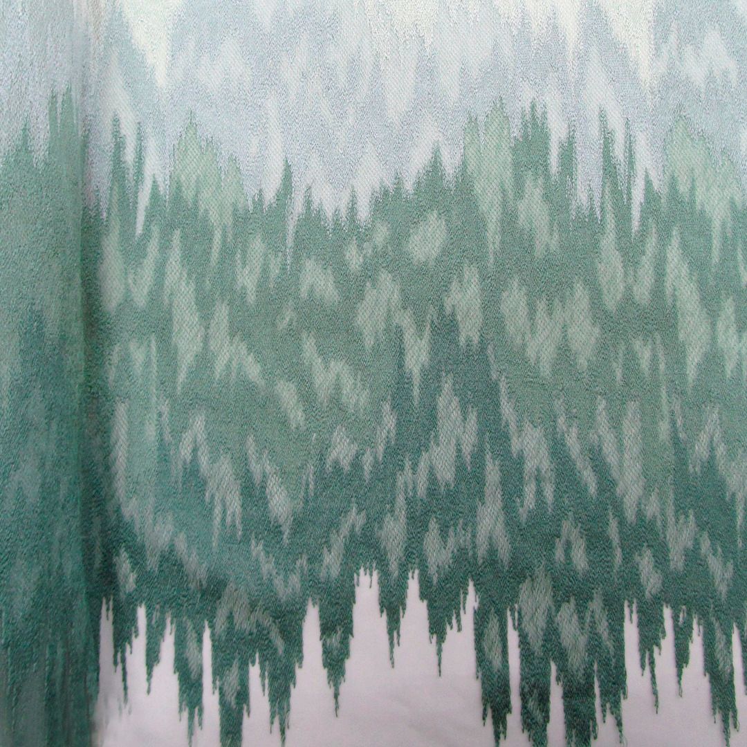 Tul bordado color verde A722, ideal para vestidos de noche de boda y de XV años