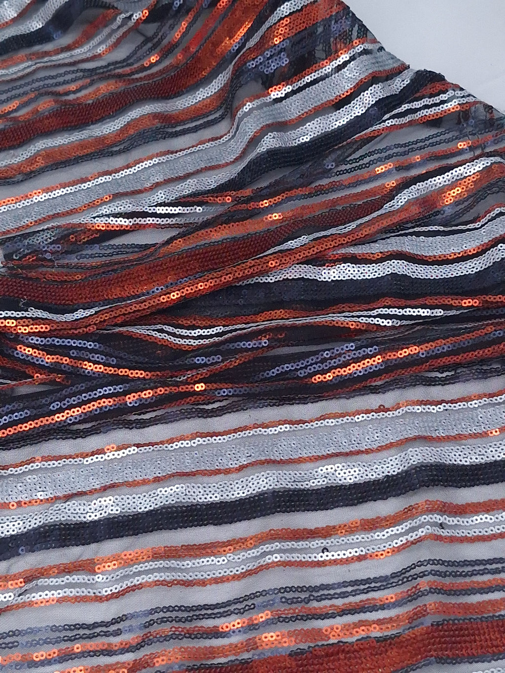 Tul bordado color vino A666, ideal para vestidos de noche de boda y de XV años