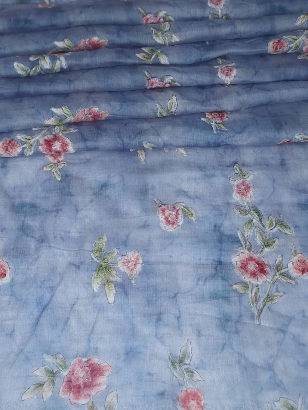 Tul bordado color plumbago H184, ideal para vestidos de noche de boda y de XV años