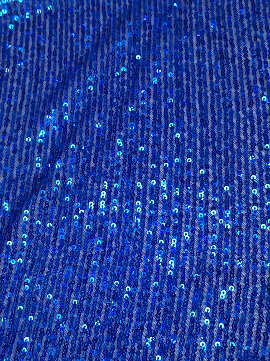 Tul bordado color azul rey A913, ideal para vestidos de noche de boda y de XV años