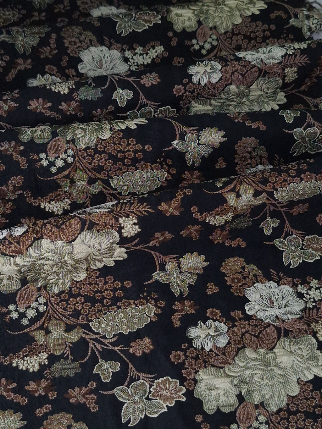 Tul bordado color oro A798, ideal para vestidos de noche de boda y de XV años